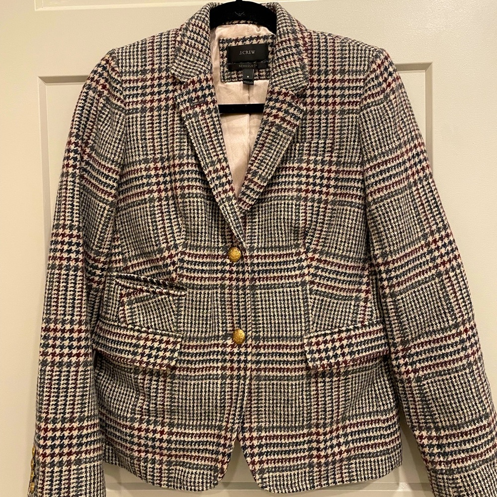 COPY - Jcrew houndstooth blazer